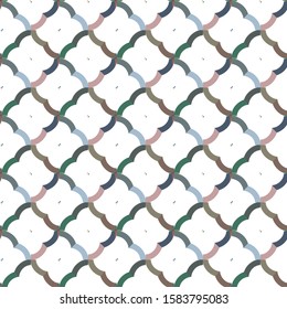 Geometric ornamental vector pattern. Seamless design texture.