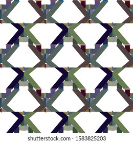 Geometric ornamental vector pattern. Seamless design texture.