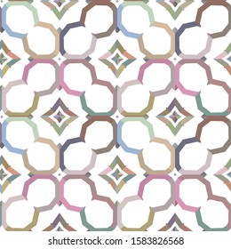 Geometric ornamental vector pattern. Seamless design texture.