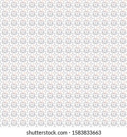 Geometric ornamental vector pattern. Seamless design texture.