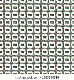 Geometric ornamental vector pattern. Seamless design texture.