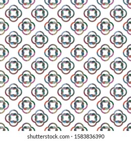 Geometric ornamental vector pattern. Seamless design texture.