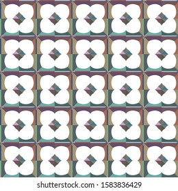 Geometric ornamental vector pattern. Seamless design texture.