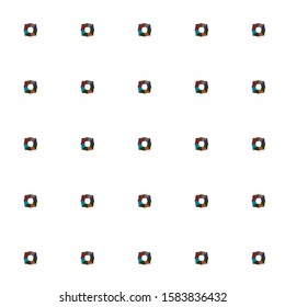 Geometric ornamental vector pattern. Seamless design texture.