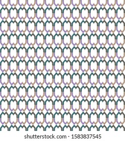 Geometric ornamental vector pattern. Seamless design texture.