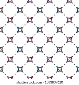 Geometric ornamental vector pattern. Seamless design texture.