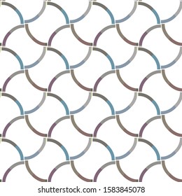 Geometric ornamental vector pattern. Seamless design texture.