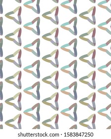 Geometric ornamental vector pattern. Seamless design texture.