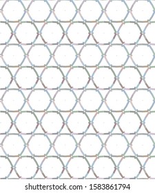 Geometric ornamental vector pattern. Seamless design texture.