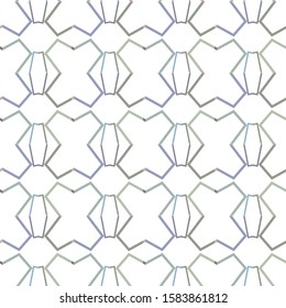 Geometric ornamental vector pattern. Seamless design texture.