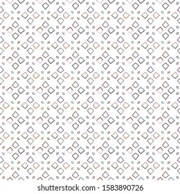 Geometric ornamental vector pattern. Seamless design texture.