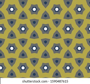 Geometric ornamental vector pattern. Seamless design texture.