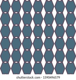 Geometric ornamental vector pattern. Seamless design texture.