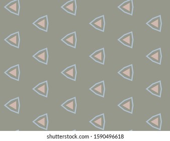 Geometric ornamental vector pattern. Seamless design texture.