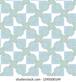 Geometric ornamental vector pattern. Seamless design texture.