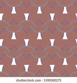 Geometric ornamental vector pattern. Seamless design texture.