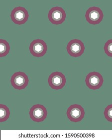 Geometric ornamental vector pattern. Seamless design texture.