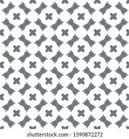 Geometric ornamental vector pattern. Seamless design texture.