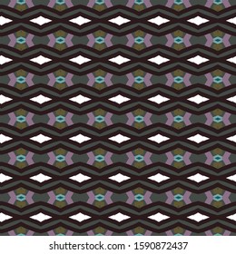 Geometric ornamental vector pattern. Seamless design texture.