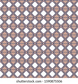Geometric ornamental vector pattern. Seamless design texture.