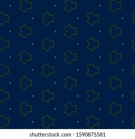Geometric ornamental vector pattern. Seamless design texture.