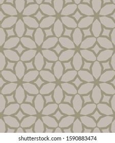 Geometric ornamental vector pattern. Seamless design texture.