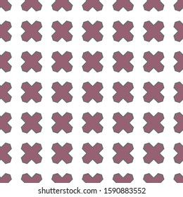 Geometric ornamental vector pattern. Seamless design texture.