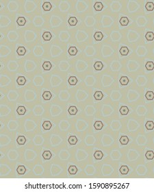 Geometric ornamental vector pattern. Seamless design texture.
