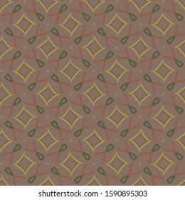 Geometric ornamental vector pattern. Seamless design texture.