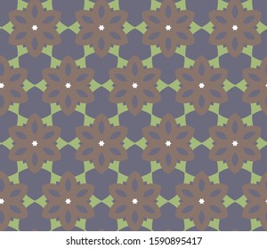 Geometric ornamental vector pattern. Seamless design texture.