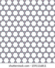 Geometric ornamental vector pattern. Seamless design texture.