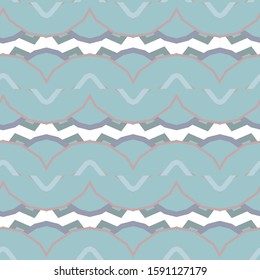 Geometric ornamental vector pattern. Seamless design texture.