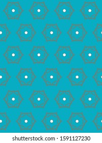Geometric ornamental vector pattern. Seamless design texture.