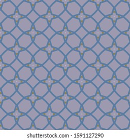 Geometric ornamental vector pattern. Seamless design texture.