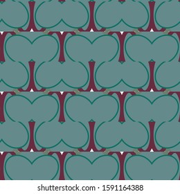 Geometric ornamental vector pattern. Seamless design texture.