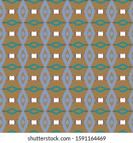 Geometric ornamental vector pattern. Seamless design texture.