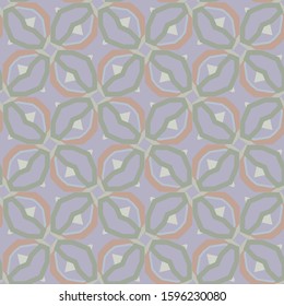 Geometric ornamental vector pattern. Seamless design texture.