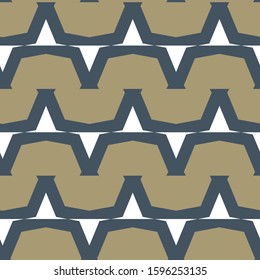 Geometric ornamental vector pattern. Seamless design texture.