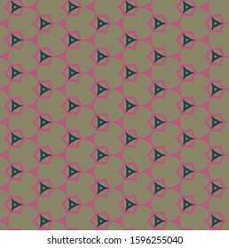 Geometric ornamental vector pattern. Seamless design texture.