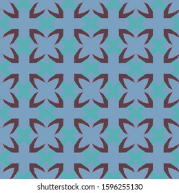 Geometric ornamental vector pattern. Seamless design texture.