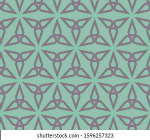 Geometric ornamental vector pattern. Seamless design texture.