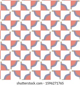 Geometric ornamental vector pattern. Seamless design texture.