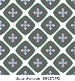 Geometric ornamental vector pattern. Seamless design texture.