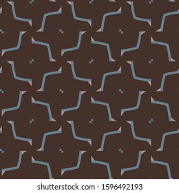 Geometric ornamental vector pattern. Seamless design texture.