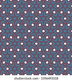 Geometric ornamental vector pattern. Seamless design texture.