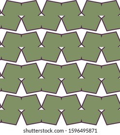 Geometric ornamental vector pattern. Seamless design texture.