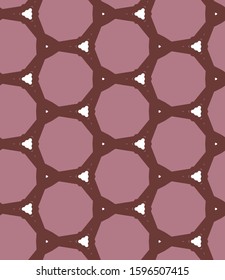 Geometric ornamental vector pattern. Seamless design texture.