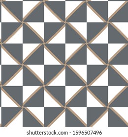 Geometric ornamental vector pattern. Seamless design texture.