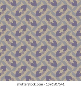 Geometric ornamental vector pattern. Seamless design texture.