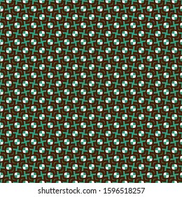 Geometric ornamental vector pattern. Seamless design texture.